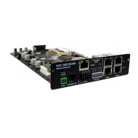 AMX NetLinx Master-Ethernet Card/Module... Hardware reference guide
