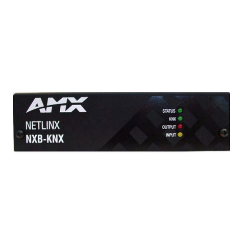 AMX NXB-KNX User manual
