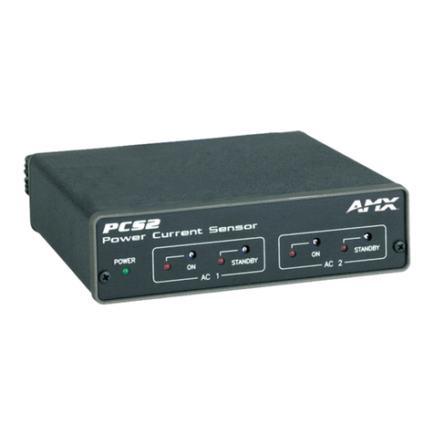AMX PCS2 User manual