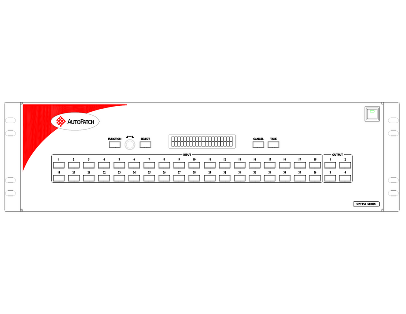 AMX AVS-OP-3604-547 User manual AMX AVS-OP-3604-547 User manual