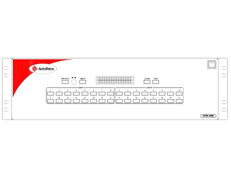 AMX AVS-OP-1616-340 Instructions and recipes AMX AVS-OP-1616-340 Instructions and recipes