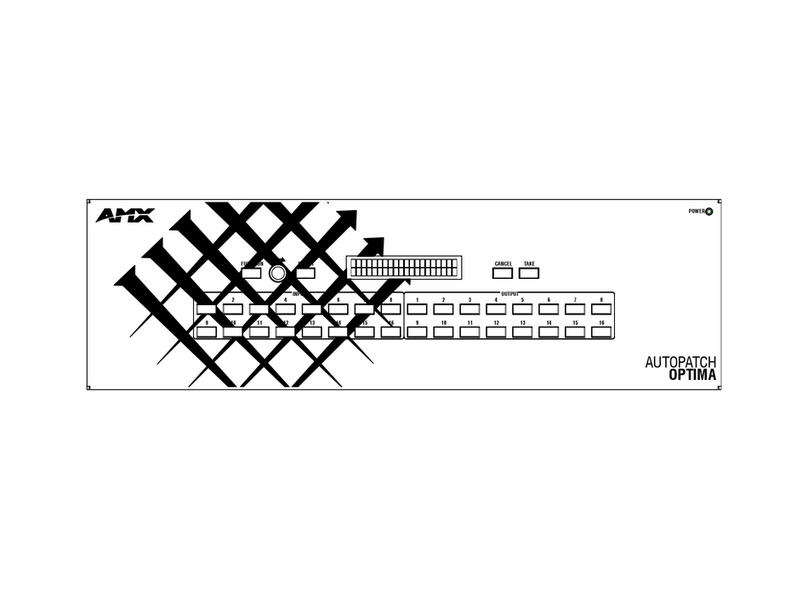 AMX AVS-OP-1212-560SD Instructions and recipes AMX AVS-OP-1212-560SD Instructions and recipes