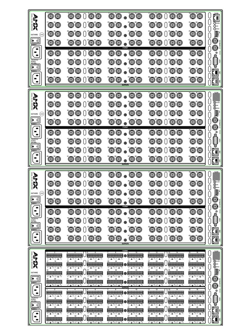 AMX AVS-OCT-6464-367 Instructions and recipes