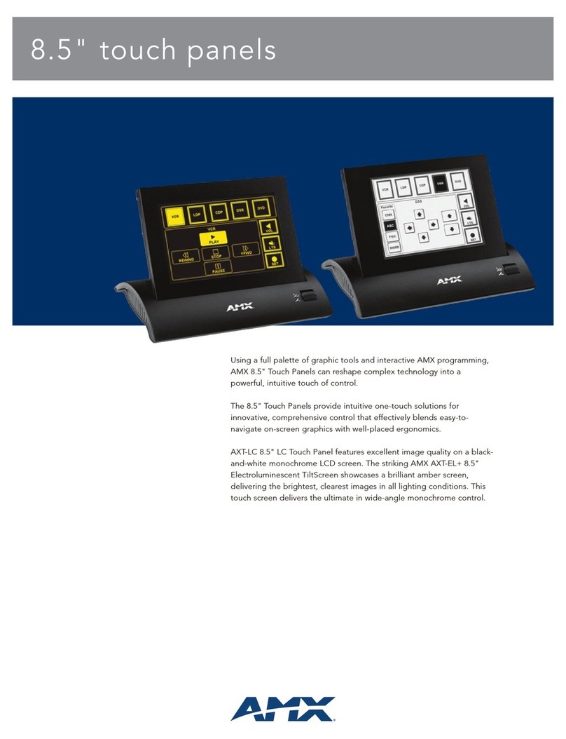 AMX AXD-EL Plus User manual
