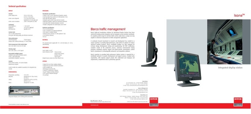 Barco Visona User manual