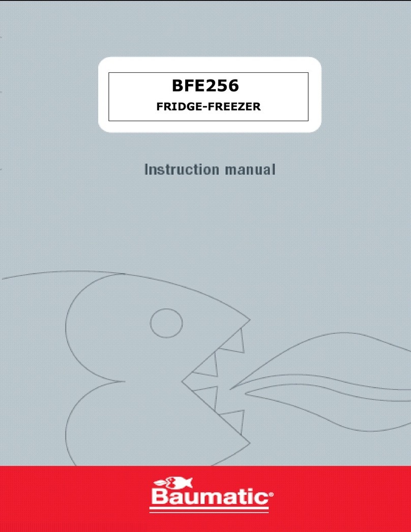 Baumatic BFE256 instruction manual