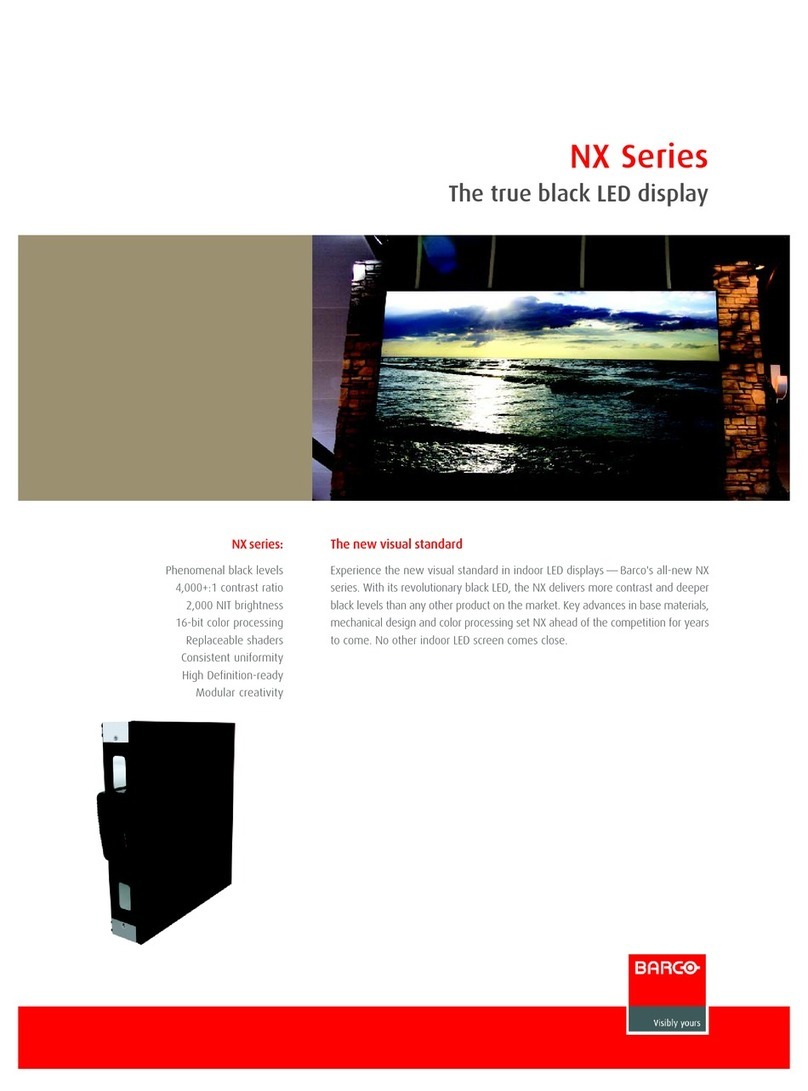 Barco NX--4 User manual