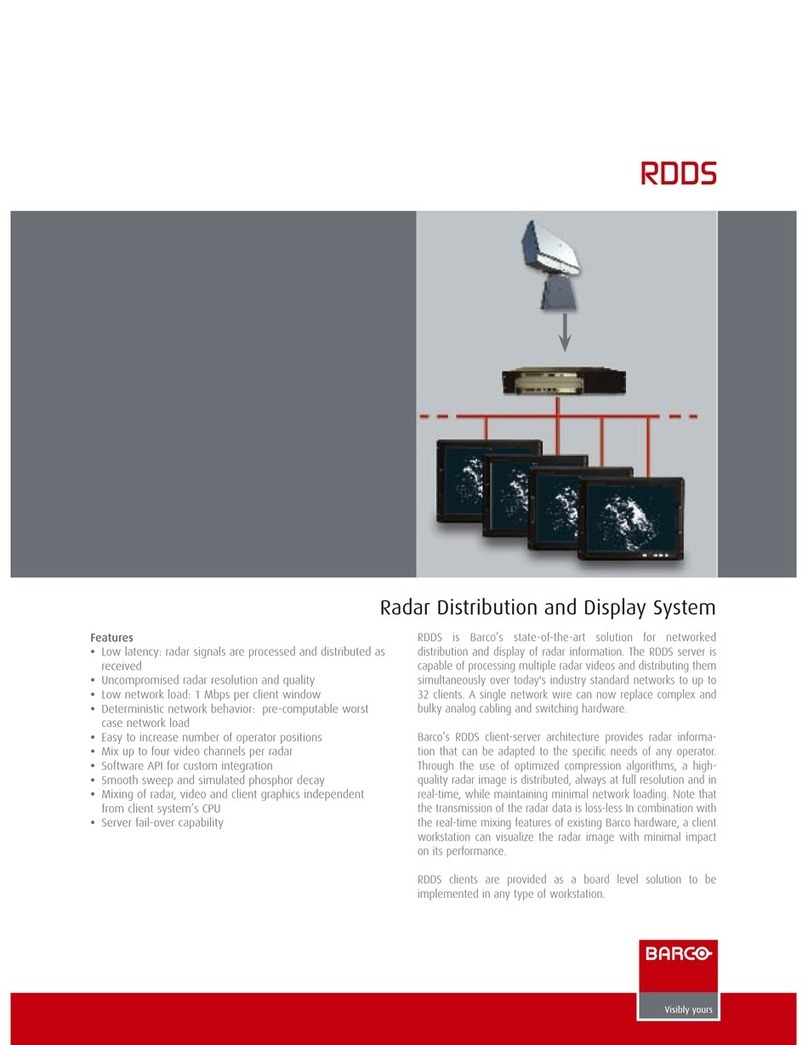 Barco RDDS User manual
