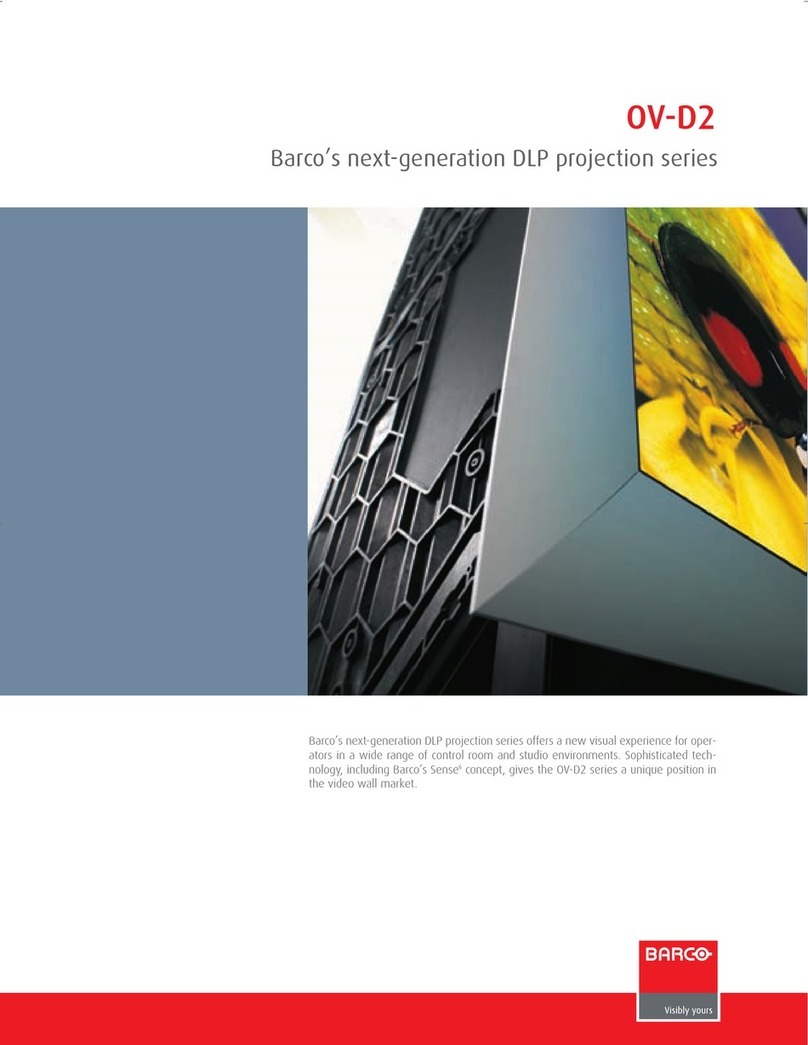 Barco OV-D2 User manual