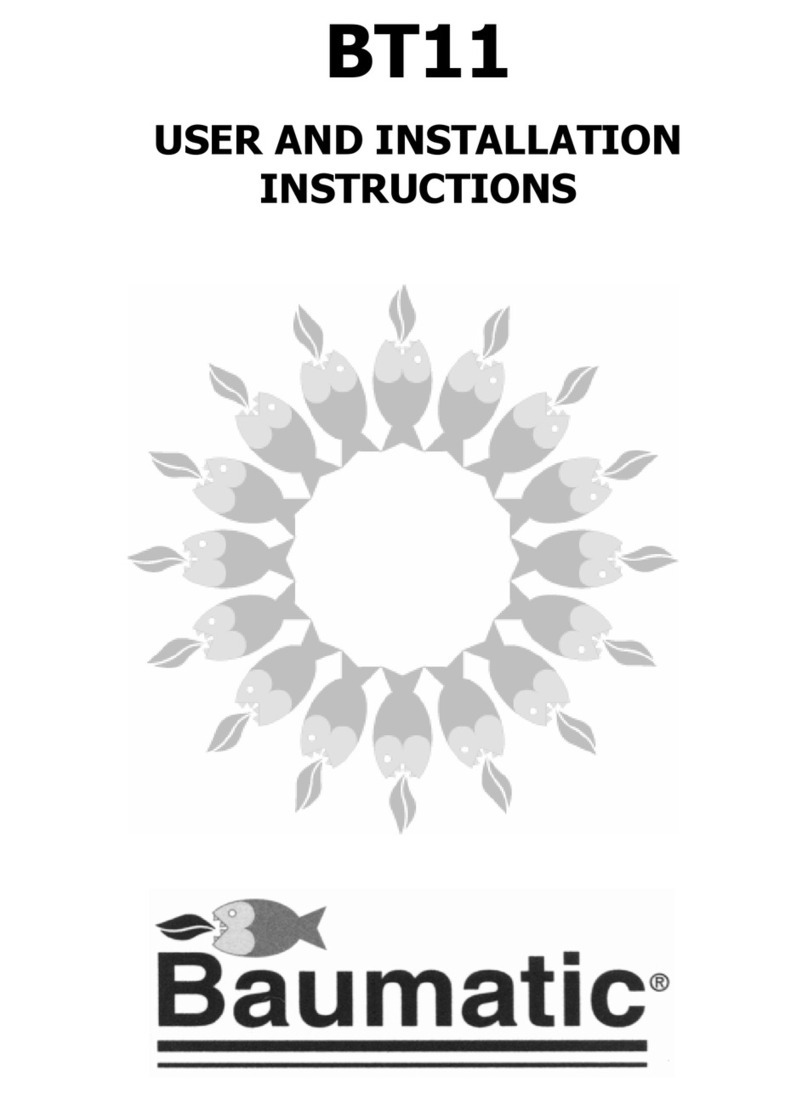 Baumatic BT11 Operating instructions