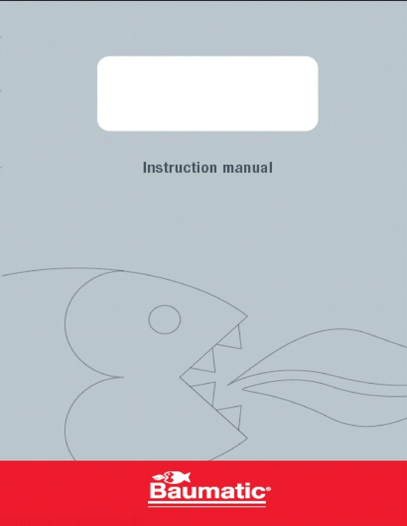 Baumatic BT34.1 User manual