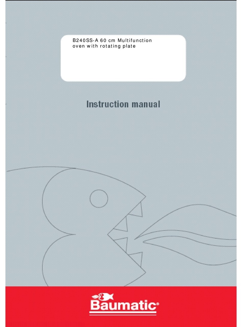 Baumatic B240SS-A User manual