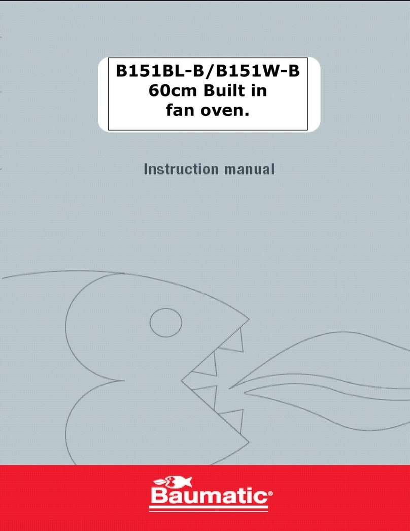 Baumatic B151BL-B User manual Baumatic B151BL-B User manual