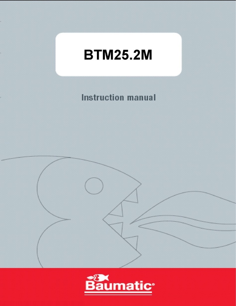 Baumatic BTM25.2M User manual
