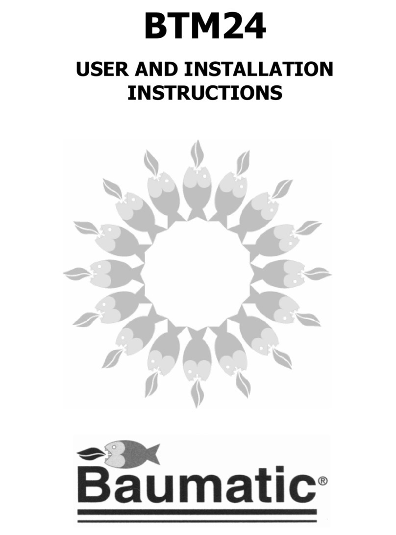Baumatic BTM24 User and installation instructions