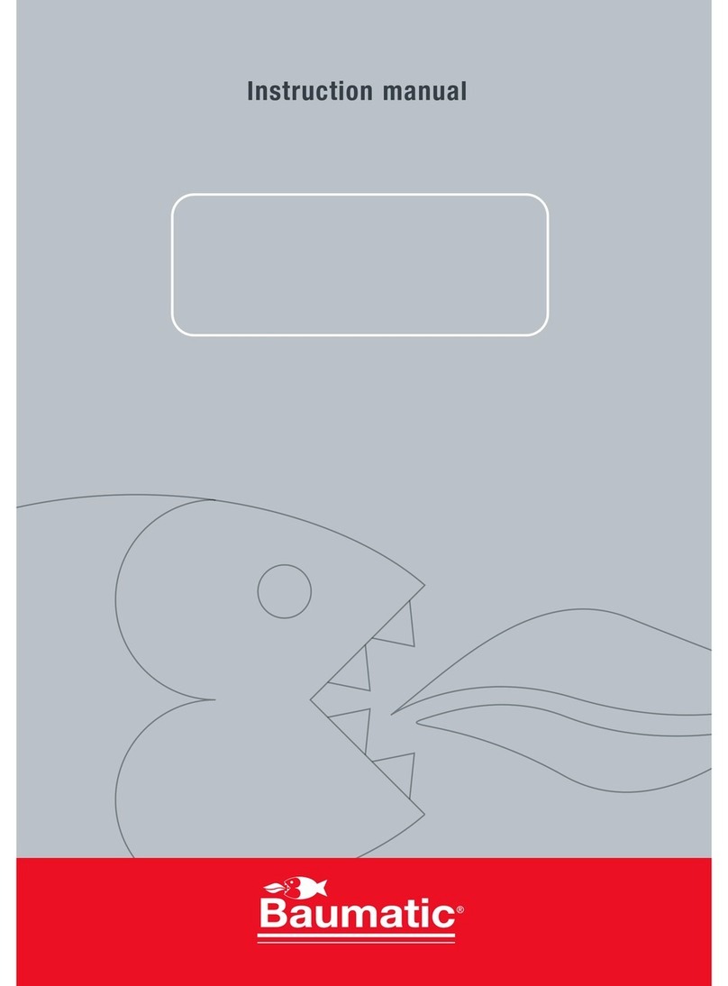 Baumatic BD2SS User and installation instructions