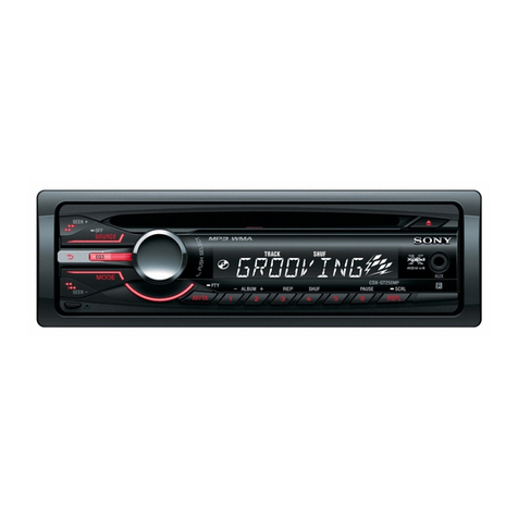 Sony Xplod CDX-GT250MP operating instructions Sony Xplod CDX-GT250MP operating instructions