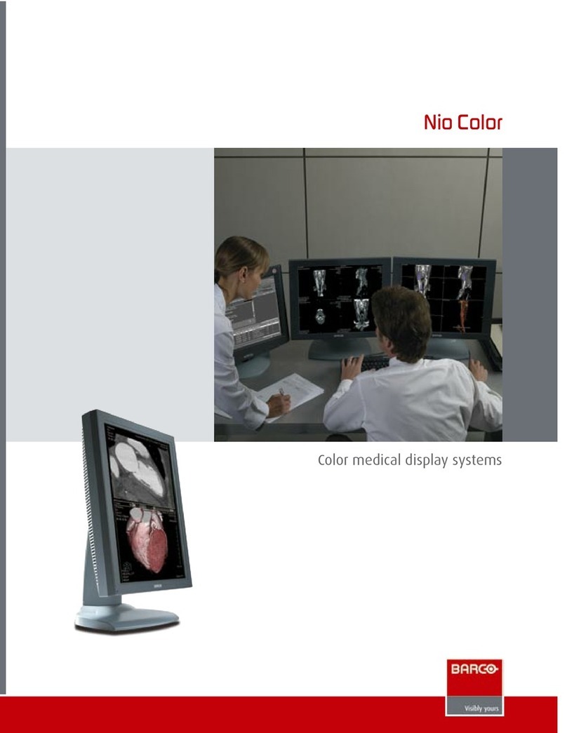 Barco Nio Color 2MP User manual