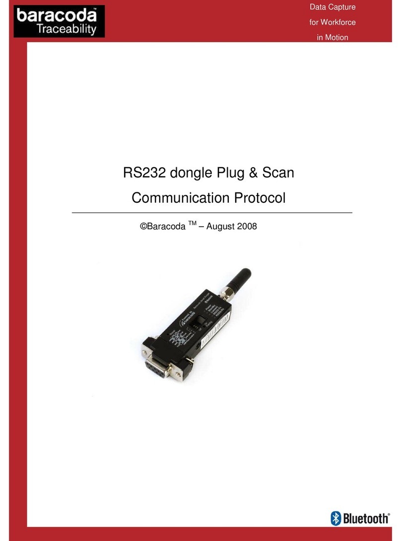 Baracoda BDRS01 Communication protocol