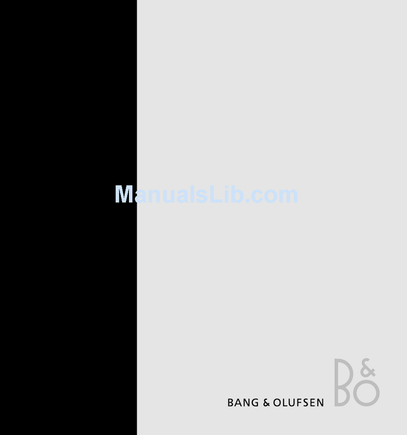 Bang & Olufsen A9 Keyring User manual