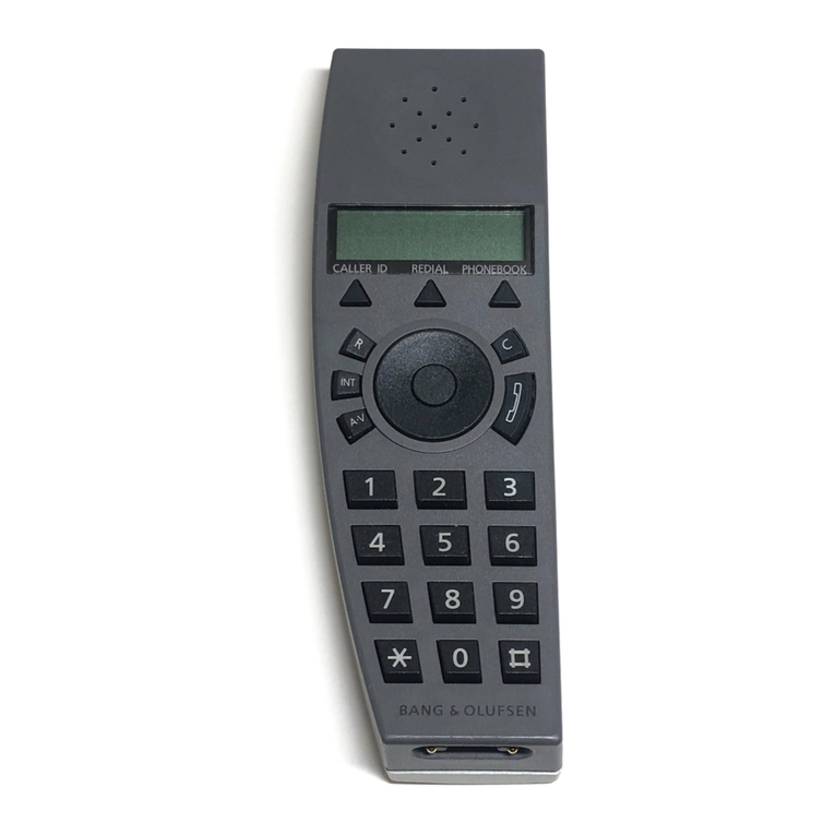 Bang & Olufsen BeoCom 6000 user guide