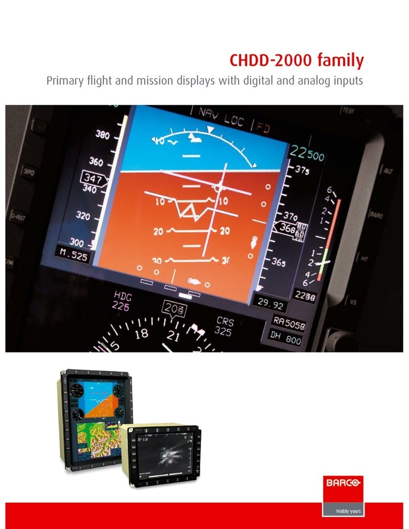 Barco CHDD-2000 Series User manual