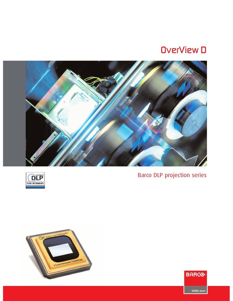 Barco OverView cDG67-DL User manual