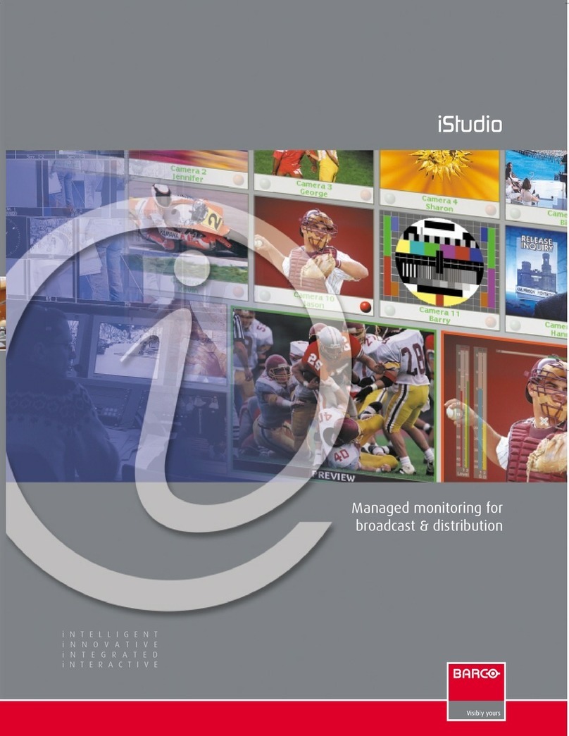 Barco iStudio User manual