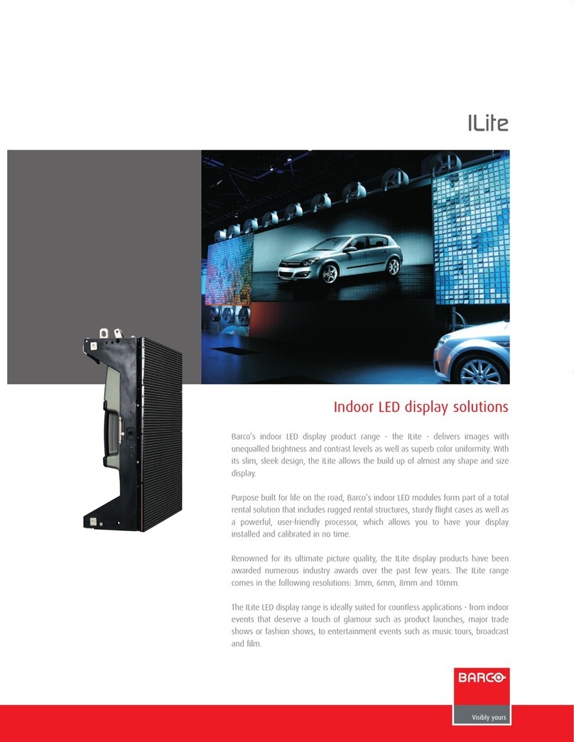 Barco ILite 10 MD User manual