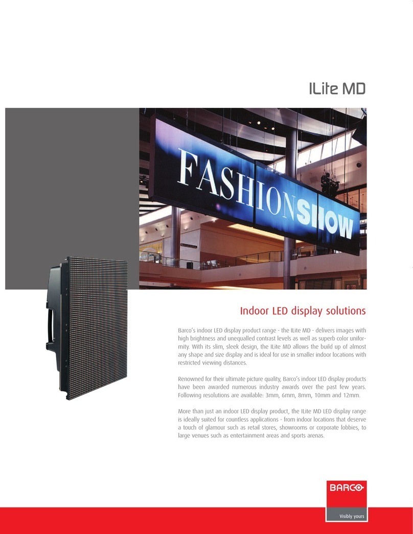 Barco ILite 10 MD User manual