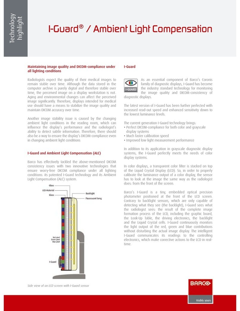 Barco I-Guard Owner's manual Barco I-Guard Owner's manual