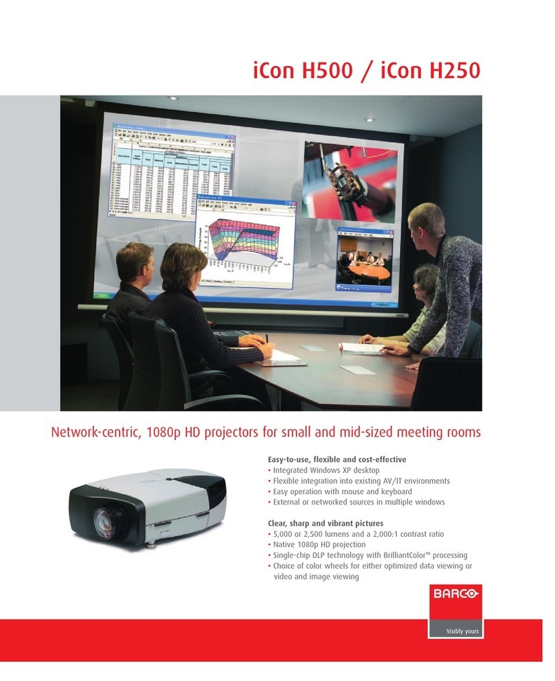 Barco iD H250 User manual