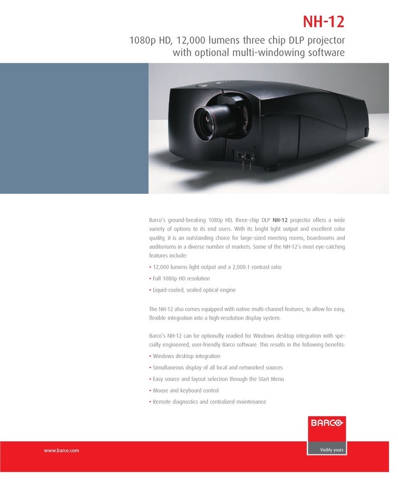 Barco Galaxy NH-12 Specifications