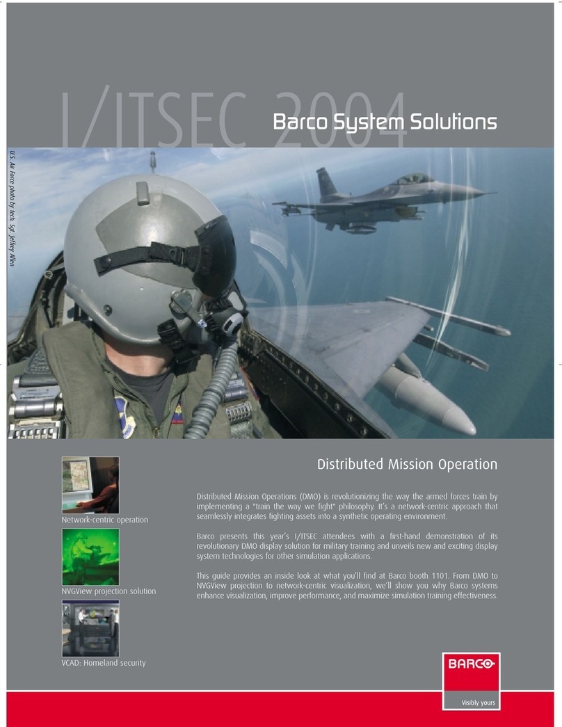 Barco iCon H600 User manual