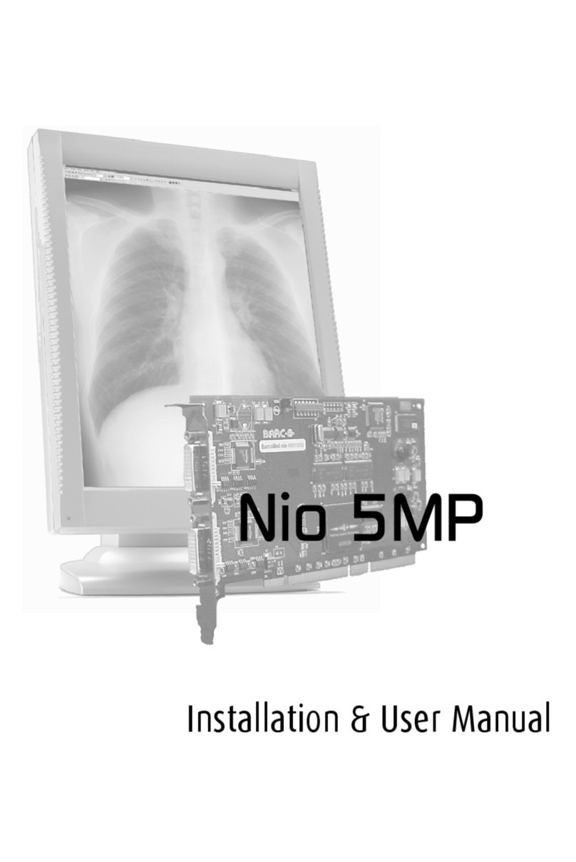 Barco Nio 5MP User manual