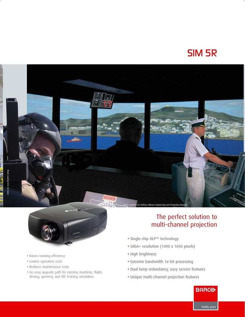 Barco SIM 5R brochure