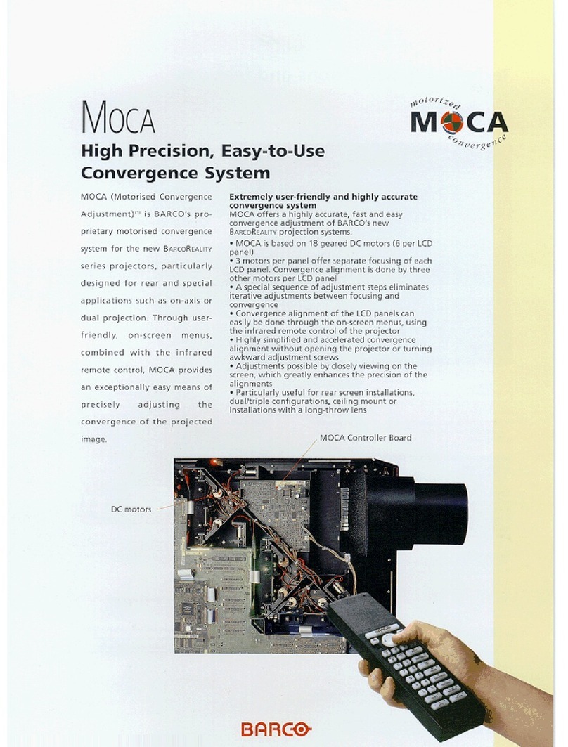 Barco MOCA Specifications