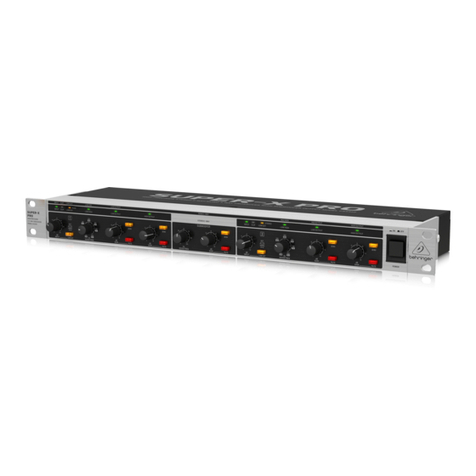 Behringer SUPER-X PRO CX2310 user guide