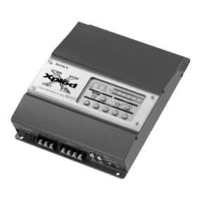 Sony XM-752EQX Specifications