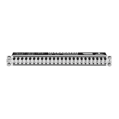 Behringer PX2000 User manual Behringer PX2000 User manual
