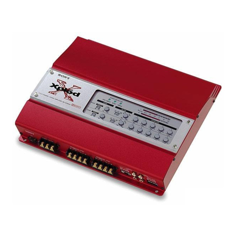 Sony XM-604EQX Marketing Specifications Specifications
