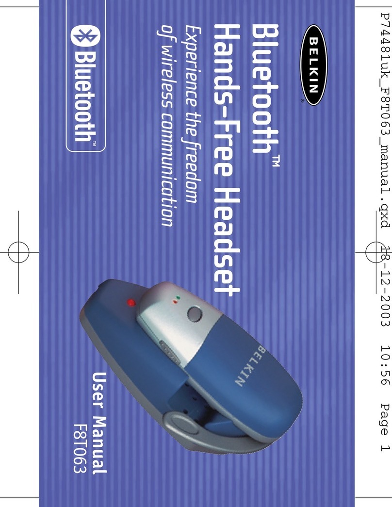 Belkin F8T063 user manual