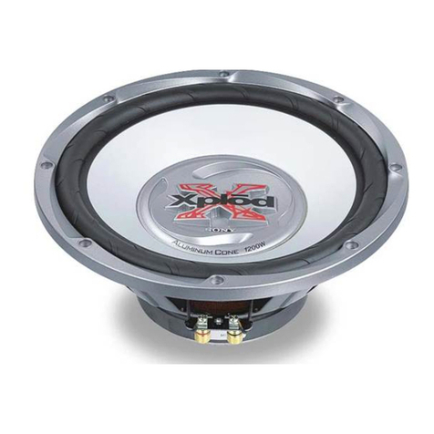 Sony XS-L1246 Marketing Product guide