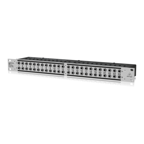 Behringer PX3000 User manual