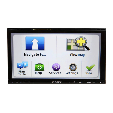 Sony XNV-770BT MyTomTom operating instructions