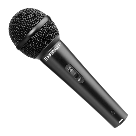 Behringer XM1800S User manual
