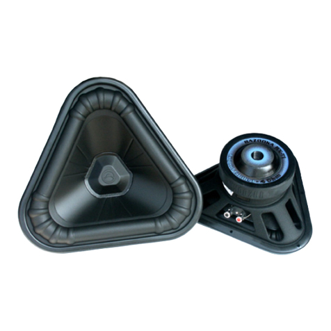 Bazooka RX-T1 installation manual