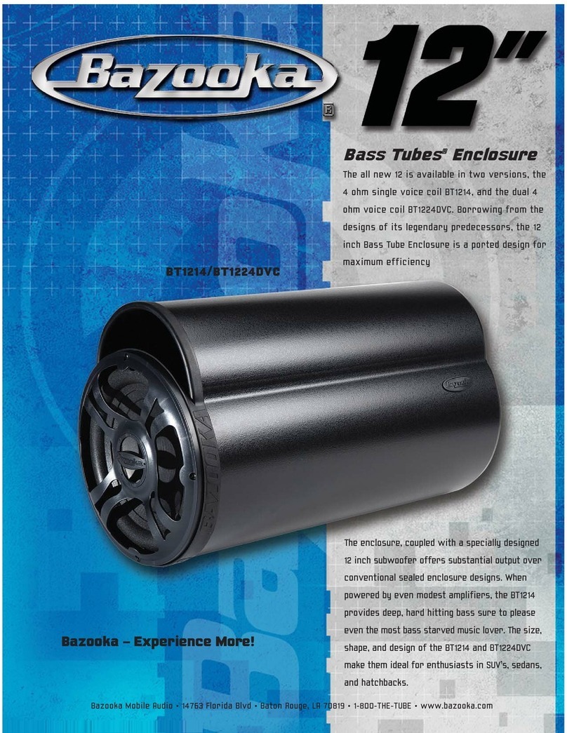 Bazooka BT1214 datasheet