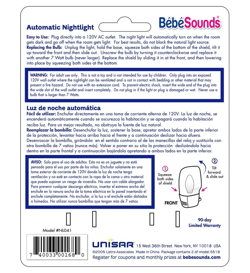 Bebe Sounds NL041 Easy to Use