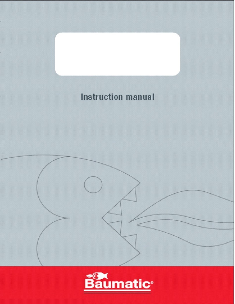 Baumatic Q600 user manual